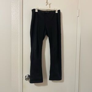black eileen fisher active yoga pants